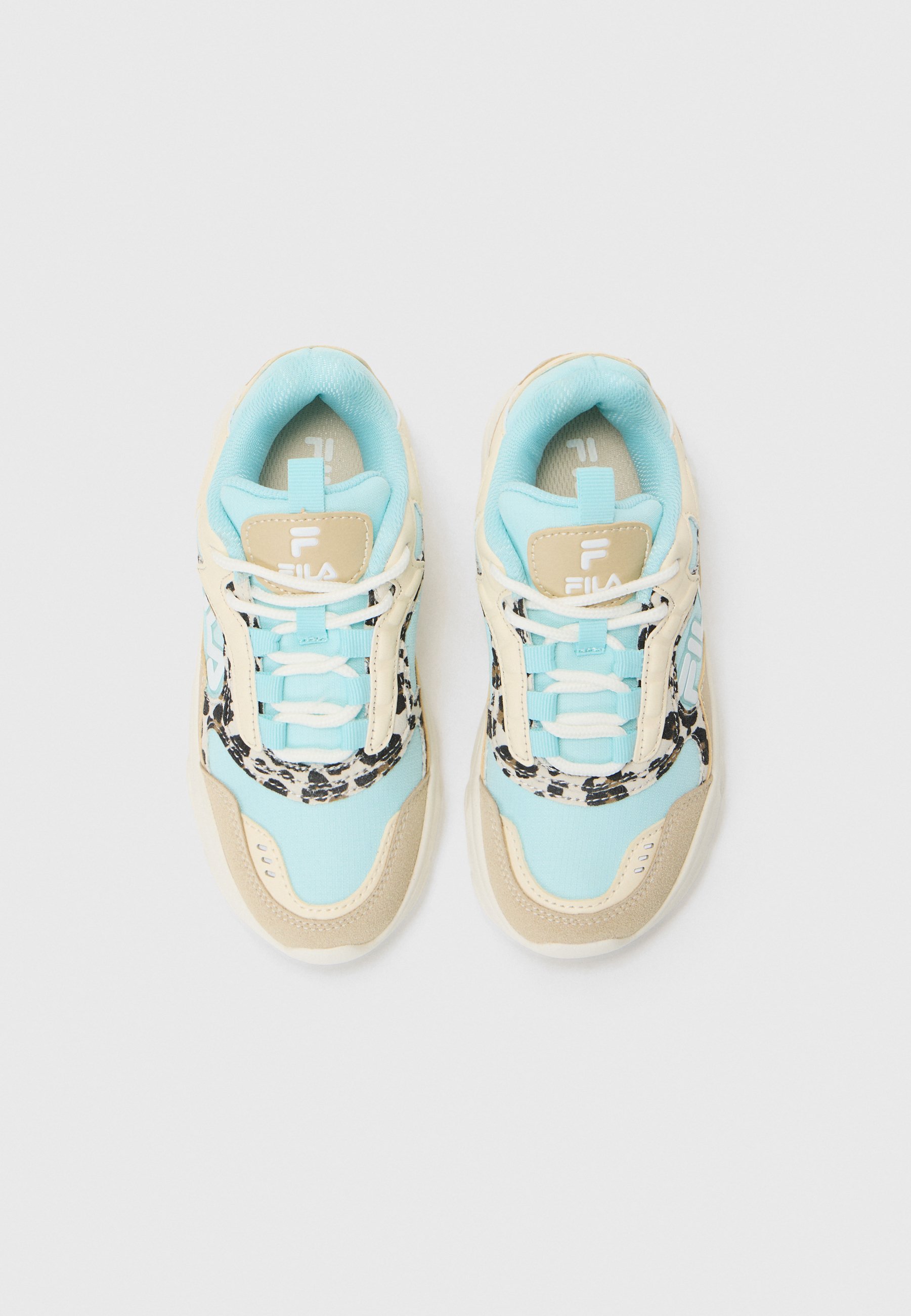Fila COLLENE - Baskets - blanc antique/bleu phosphorescent