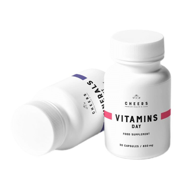 ¡Salud! Vitaminas de día y minerales de noche.