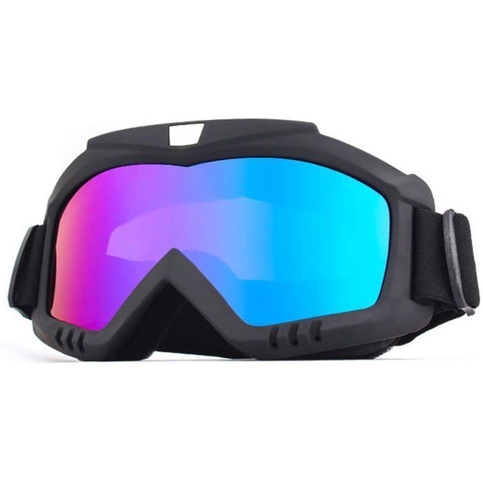 Gafas de esquí y snowboard - 1 unidad - Policarbonato - Antivaho y protección UV - Para esquí y ciclismo - Unisex