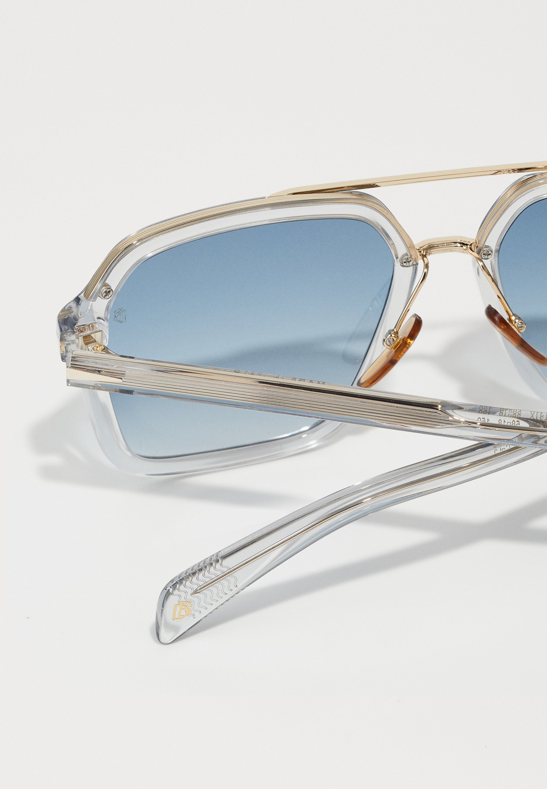 David Beckhami päikeseprillid - hallid/kuldsed