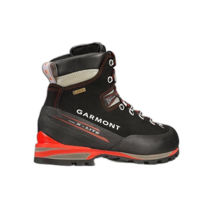 Chaussures de marche de randonnée Garmont Pinnacle GTX - noir/rouge lave - 47