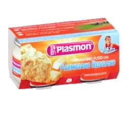 PLASMON Queijo e parmesão homogeneizados Plasmon 2 x 80 g alimento para bebês