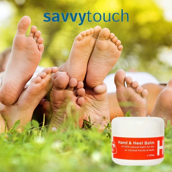 Savvy Touch Hand- en Hielbalsem voor Droge en Gebarsten Huid 100 g