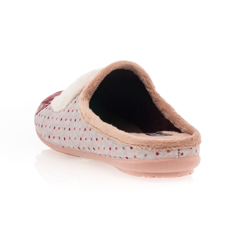 Pantuflas rosas para mujer