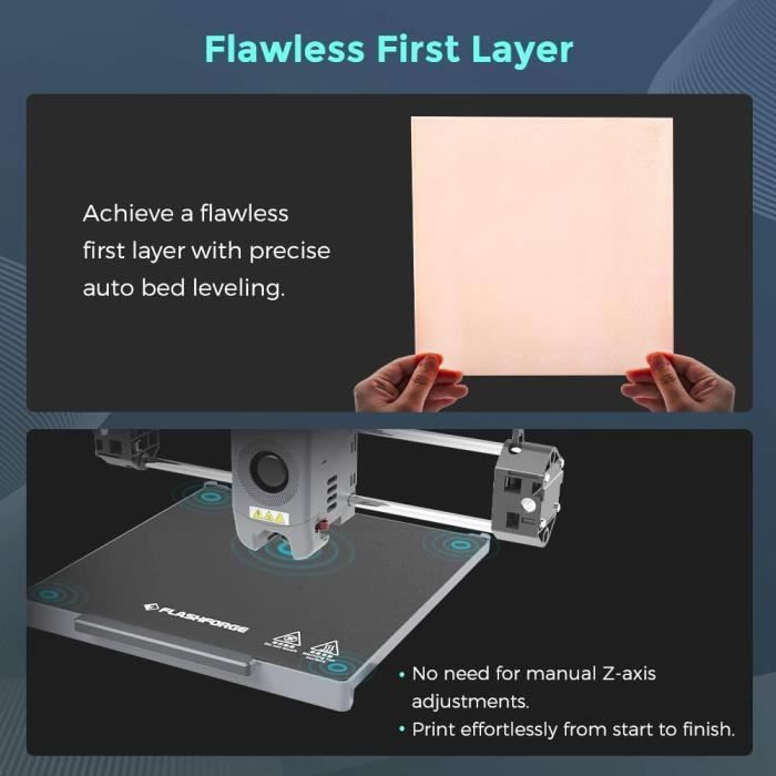 Flashforge Adventurer 5M Pro 3D-Drucker – Automatische Nivellierung – Maximale Druckgeschwindigkeit 600 mm/s – Kameraüberwachung