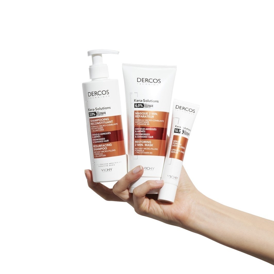 Vichy Haarshampoo Dercos Technique Kera-Solutions atnaujinamasis šampūnas - 250 ml
