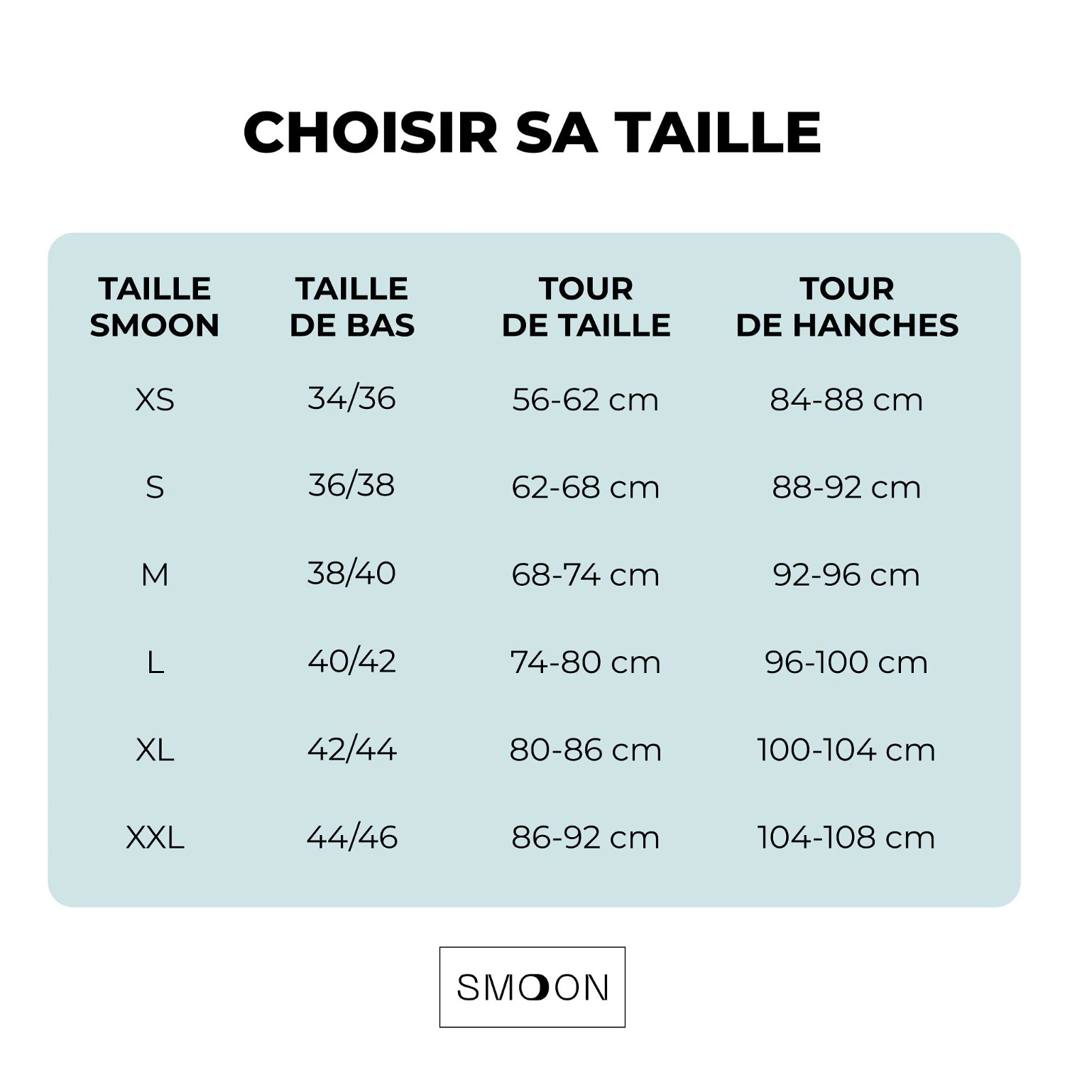 Smoon Lingerie Culotte menstruelle sans couture flux abondant