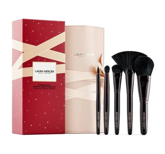 Laura Mercier Sweeping Beauty Essential Brush Collection zestaw pędzli do makijażu