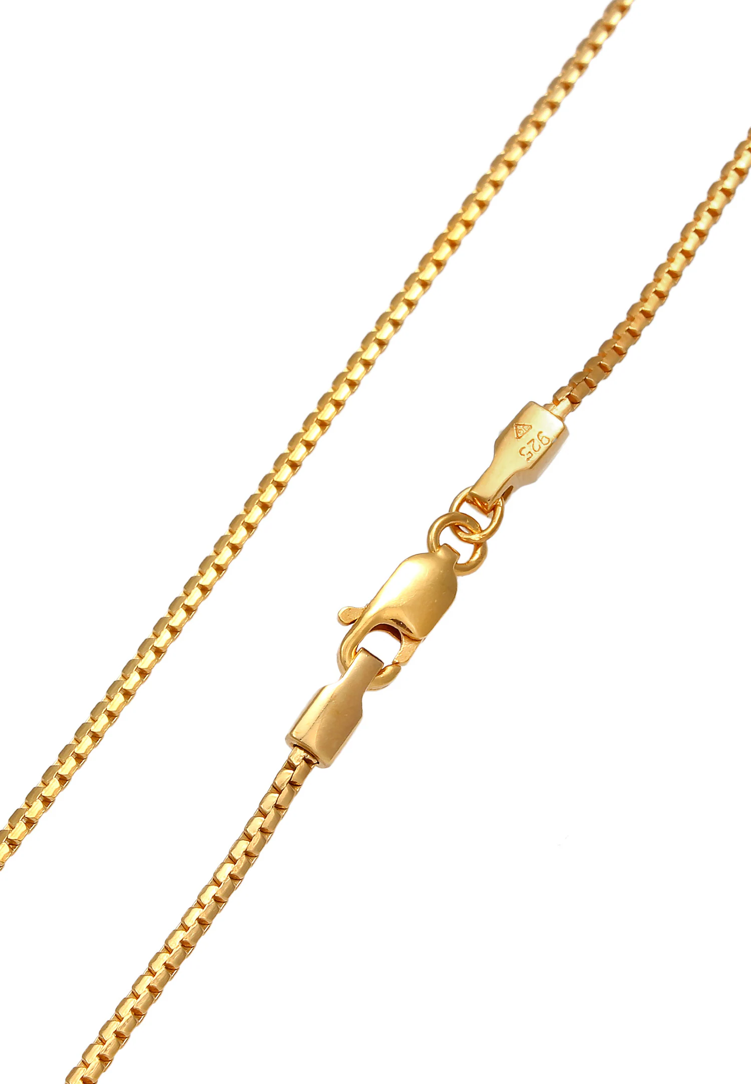 Elli Collier vénitien pour femmes Basic Minimal arrondi en argent 925 Sterling