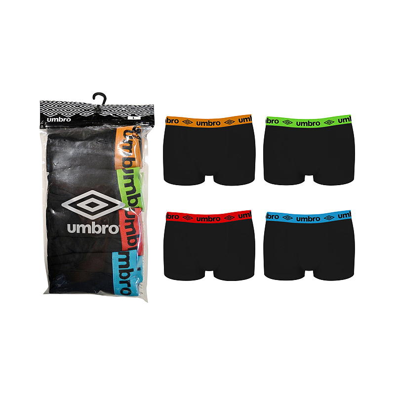 Umbro-bokserit, 4 kpl, koko M-XXL