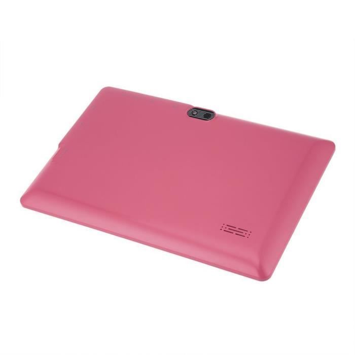 Tablet per bambini Android 4.4 Quad Core Q88 da 7 pollici - Rosa - 512 MB + 4 GB