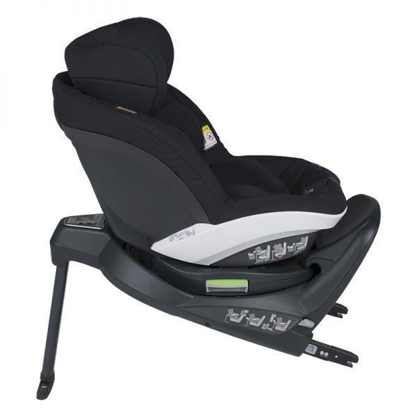 Silla de coche BeSafe iZi Turn i-Size - Reclinable - Protección contra impactos laterales - Negra