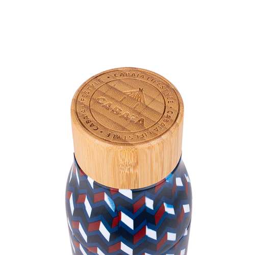 Cabaia 500ml Dausmenil navy blue water bottle