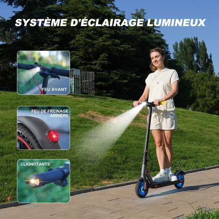 YEE GOO - Trottinette électrique Pliable - Roues 8.5