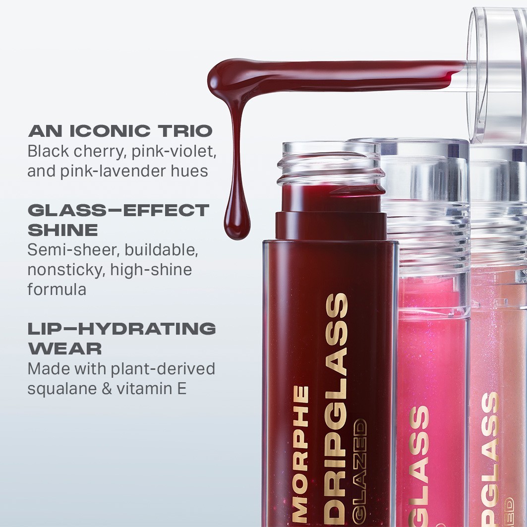 Morphe sjajilo za usne Misbehaved Mini Dripglass Trio - 1 komad
