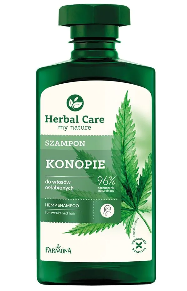 Herbal Care Szampon do włosów Regenerujący z Proteinami Konopie
