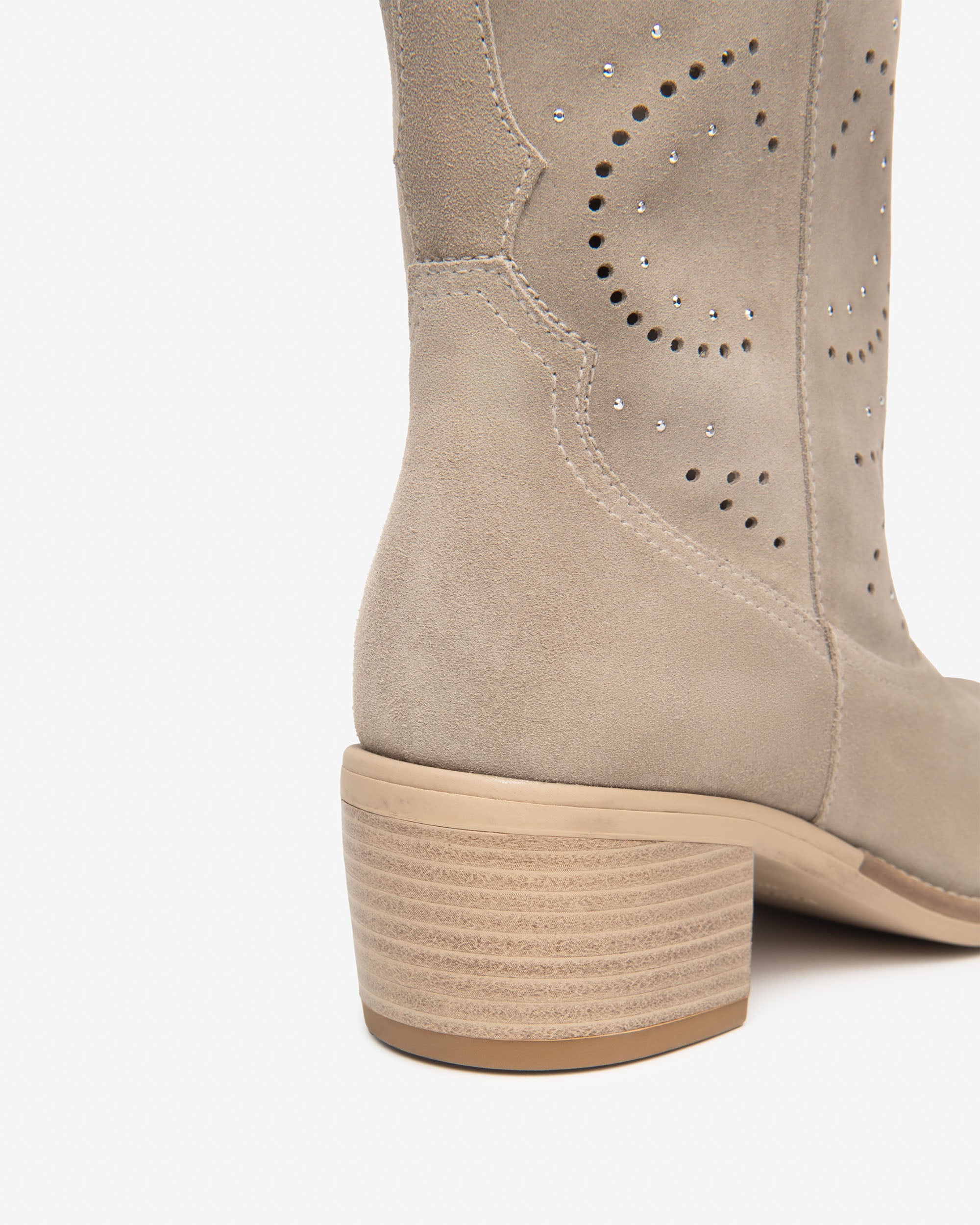  Damen-Wildlederstiefel