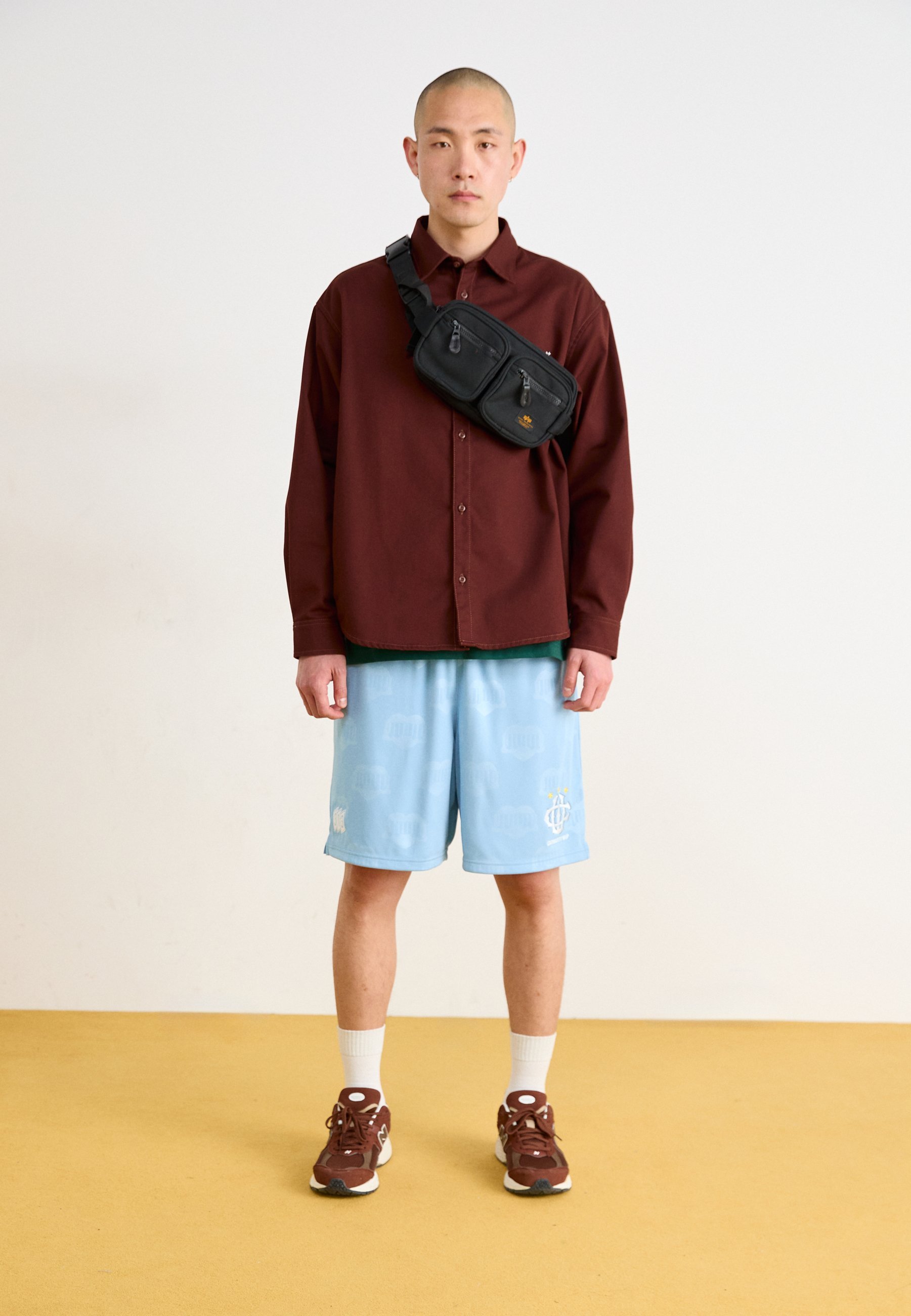 Alpha Industries LABEL WAIST - Nerka - czarna