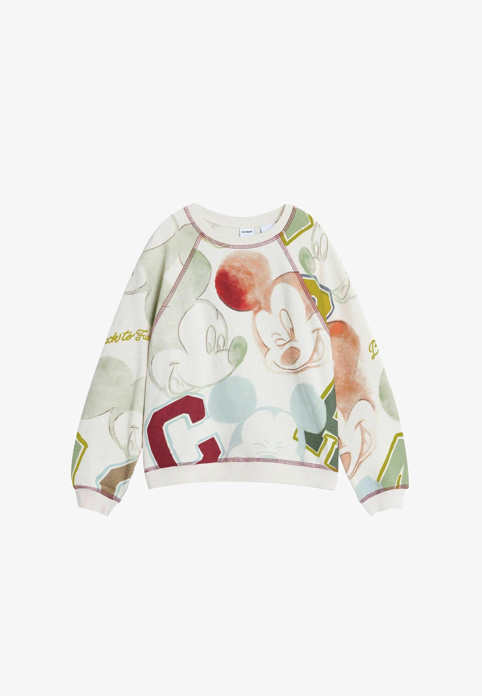 Desigual - - Sweatshirt - wit