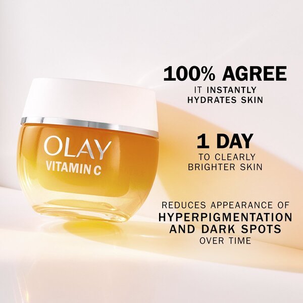 Olay C vitamīna + Aha24 dienas krēms<br>50ml - visiem ādas tipiem
