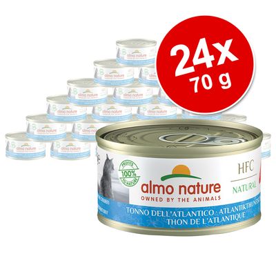 Almo Nature HFC Natural-bokser Sparpakke 24 x 70 g