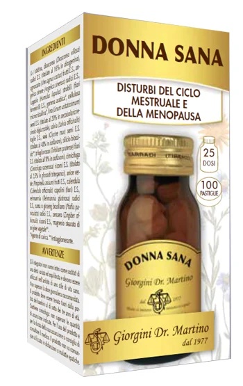 DR. GIORGINI Dr. Giorgini Donna Sana 100 tableta Dodatak za menstrualni ciklus u menopauzi