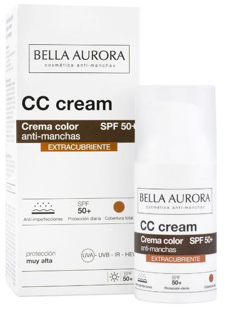 Anti-State Color Cream SPF 50 BB kremas ir CC kremas