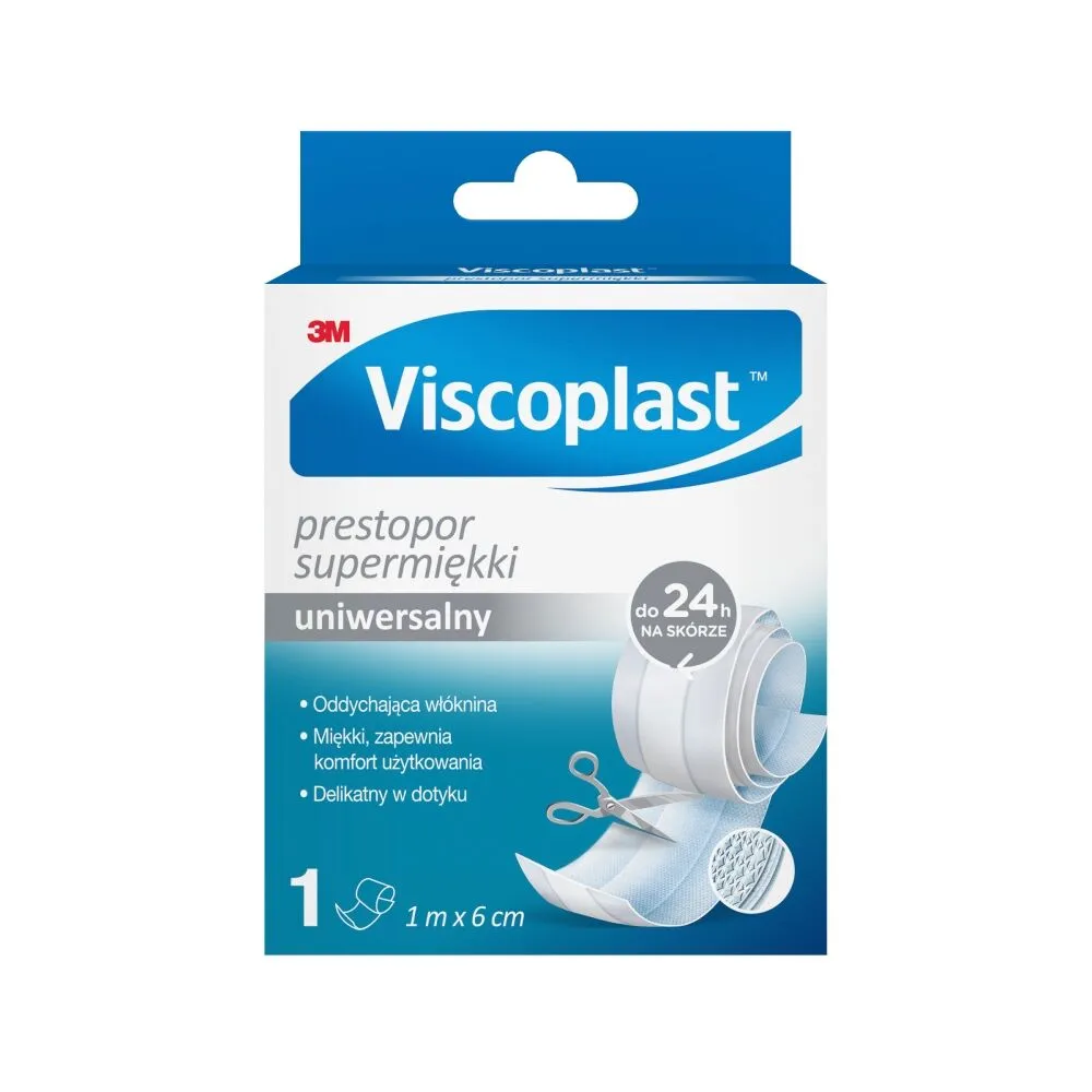 Viscoplast Prestopor Supermiękki plaster do cięcia 1m x 6cm