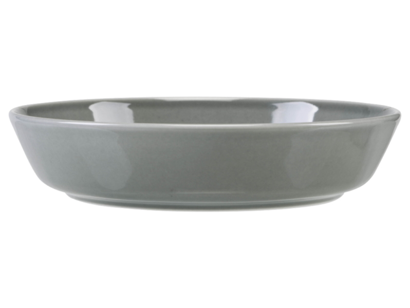 Talerz głęboki Marrakesz ceramiczny 20 cm szary