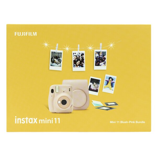 Set Fujifilm Instax Mini 11 color rosa rubor<br>