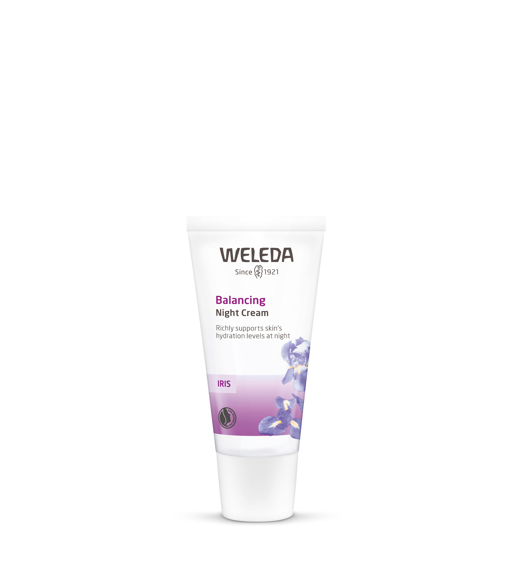 Krem równoważący na noc z irysem 30 ml - Weleda