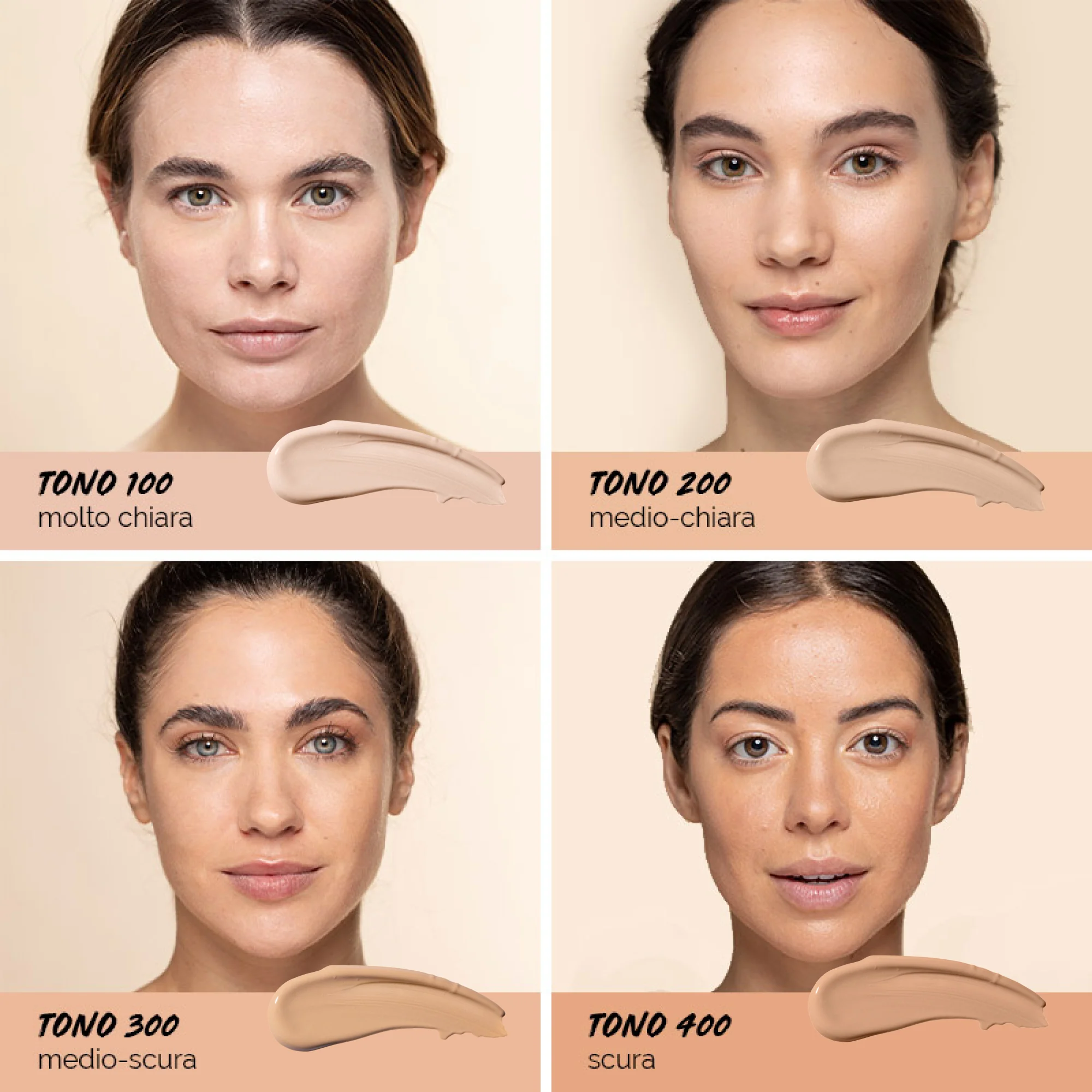 Incarnato Satin Skin Cream Foundation - Fondotinta crema