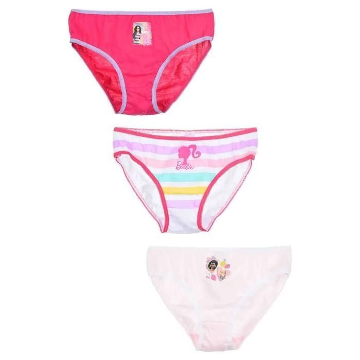 Lot de 3 Culottes Fille Coton 