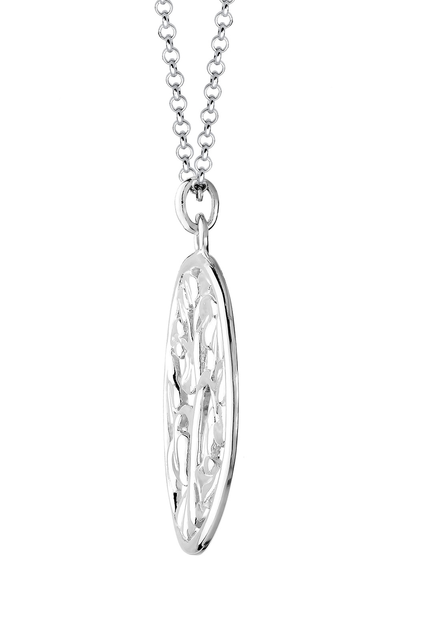 Elli Femme Pendentif Filigrane en Argent Sterling 925