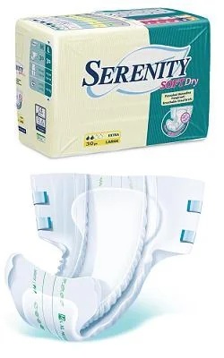 SERENITY Serenity Windeln SD Maxi L 15 Stück für Inkontinenz