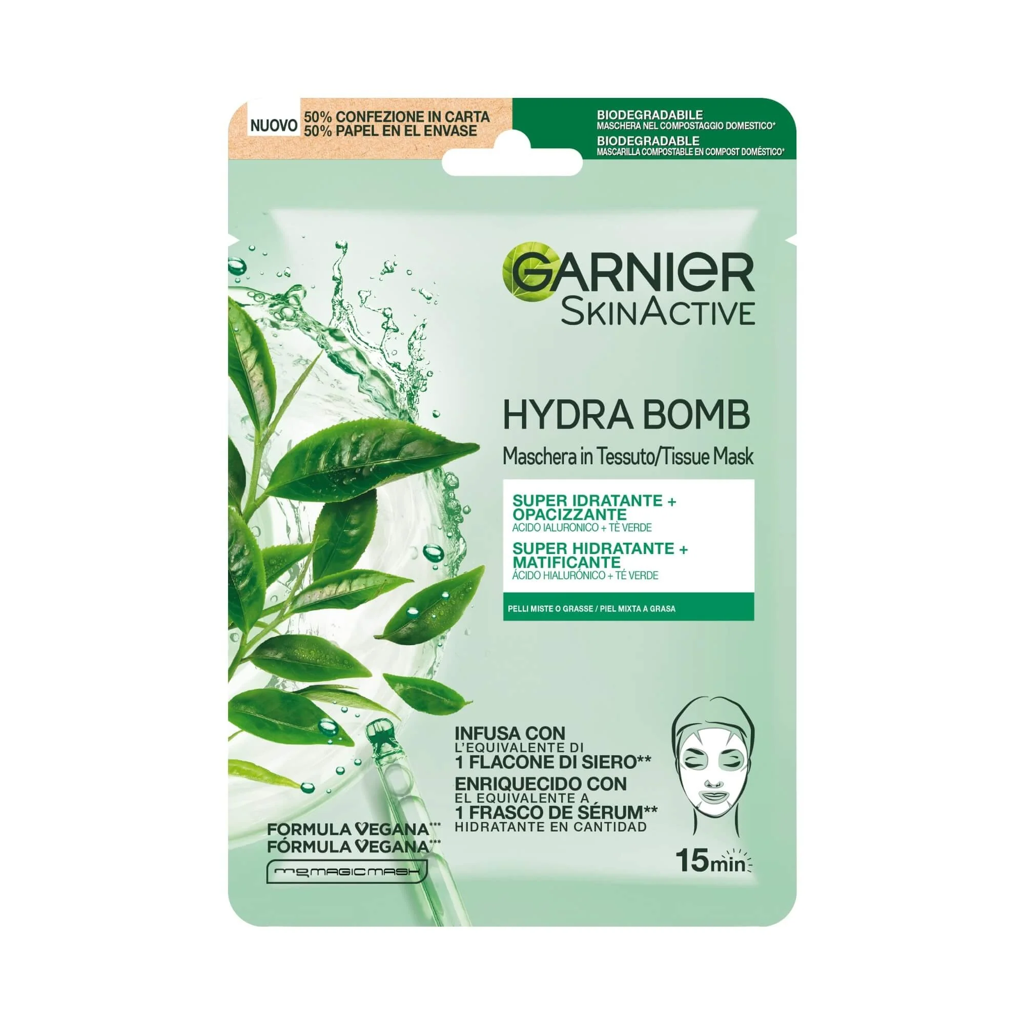 Viso Maschera in Tessuto HydraBomb - Maschera Idratante viso