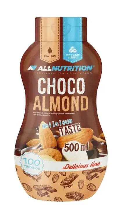 Allnutrition Chocolate Almond - Sauce 500 ml