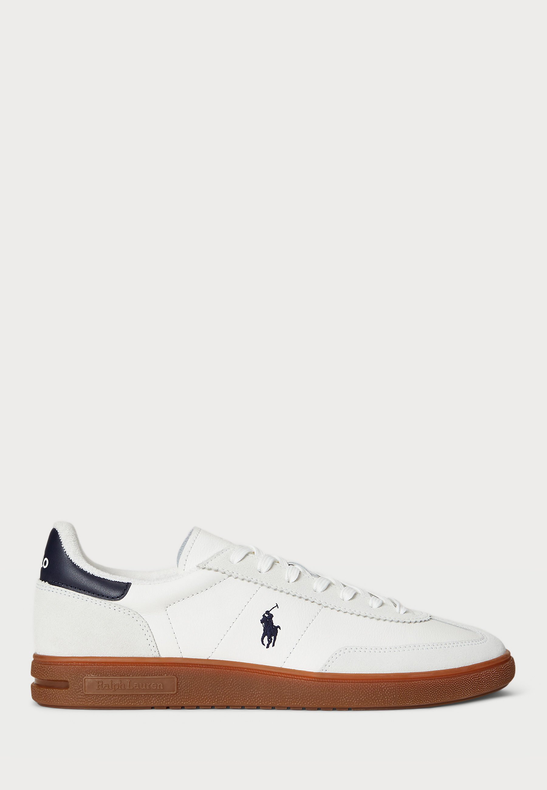 Polo Ralph Lauren BEDFORD LEATHER-SUEDE SNEAKER UNISEX - Tenisky - black/navy