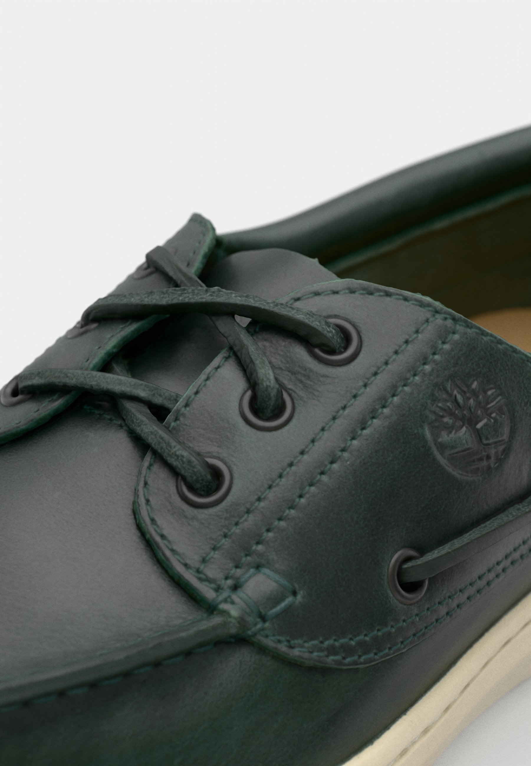 Timberland PIER - Chaussures bateau - vert foncé
