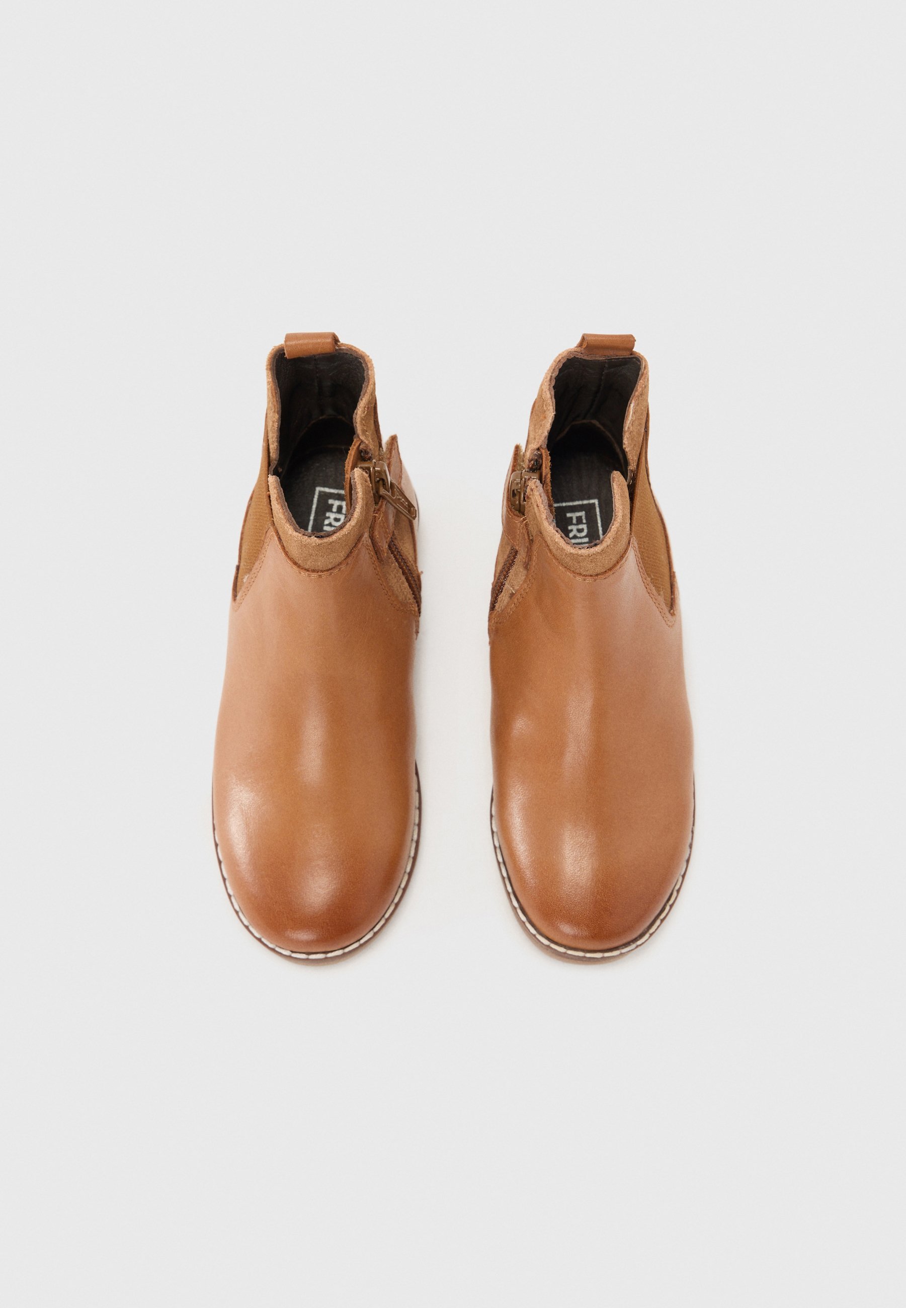 Friboo CUIR - Bottines classiques - beige