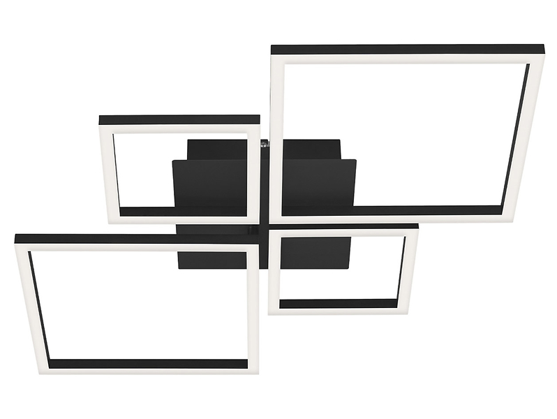 Lampa sufitowa Frame Led 4-punktowa ze ściemnaiczem czarna