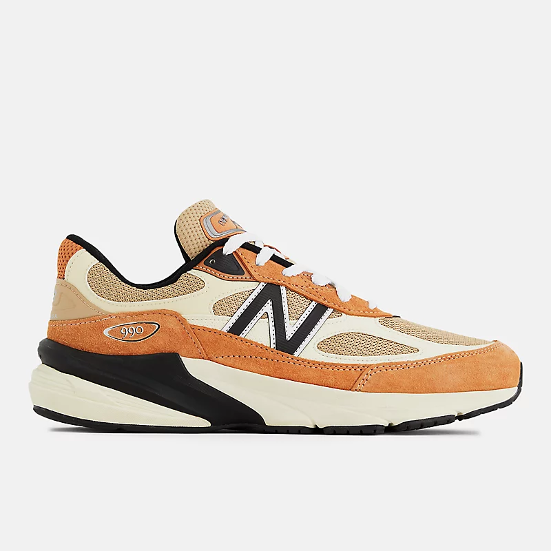 Unisex Κατασκευασμένο στις ΗΠΑ 990v6 - Σέπια με πορτοκαλί