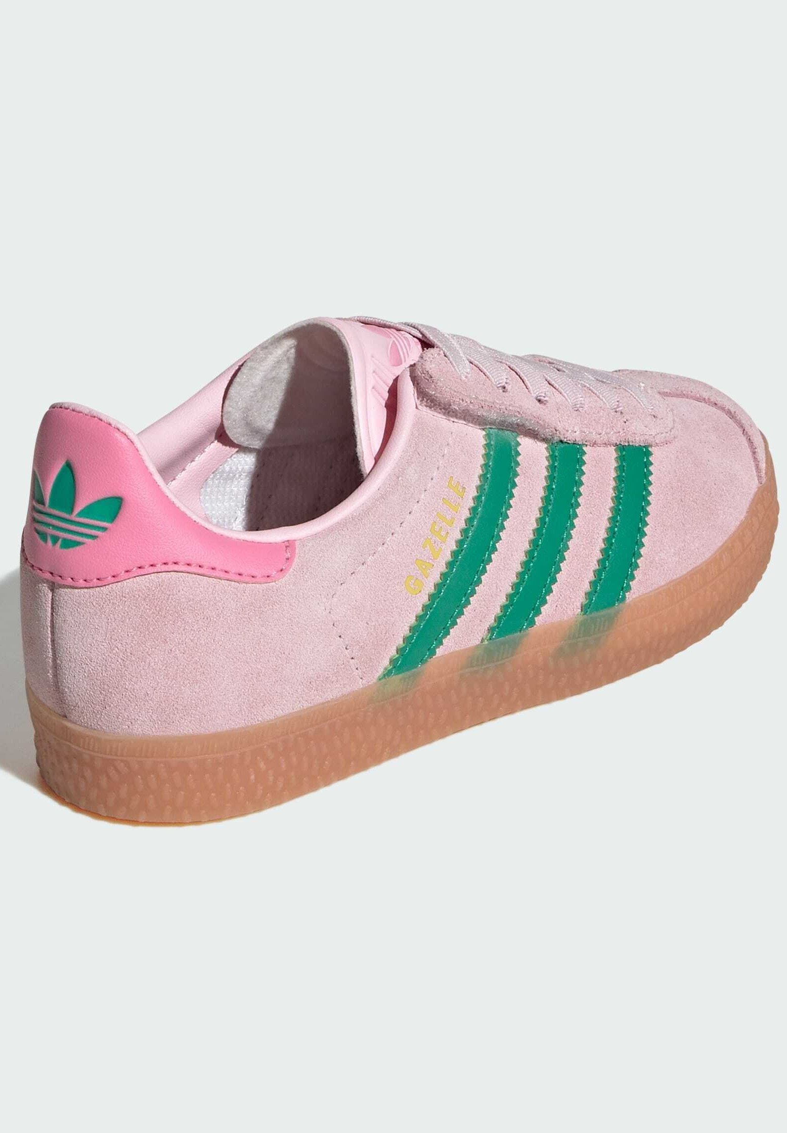 adidas Originals GAZELLE - Joggesko - clear pink court green bliss pink
