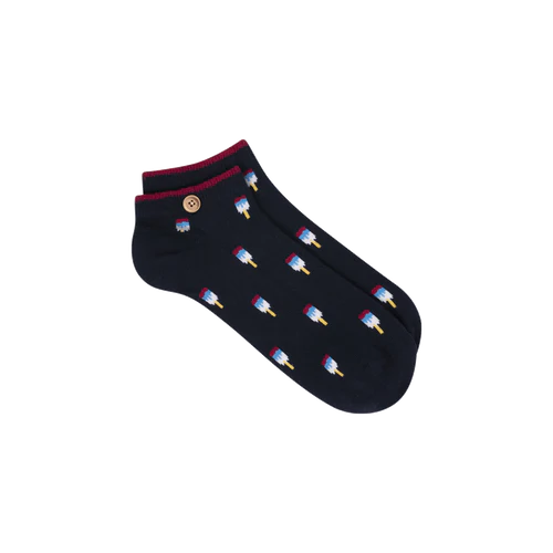 Cabaia Florian & Léa marineblå sokker