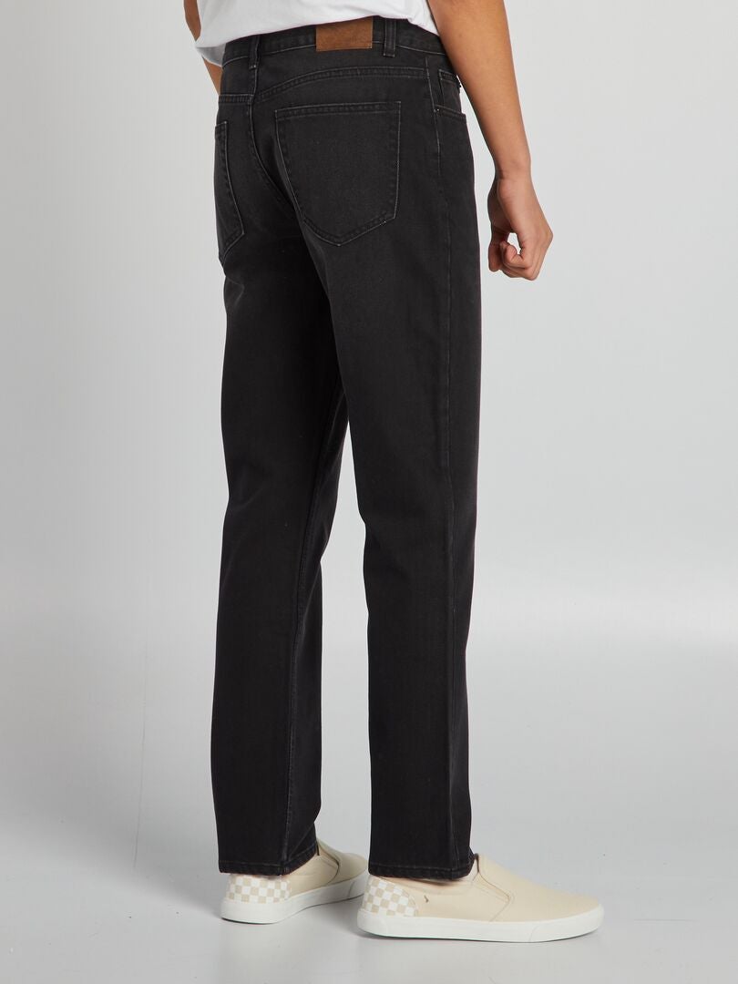 Pantalones vaqueros rectos - GRIS