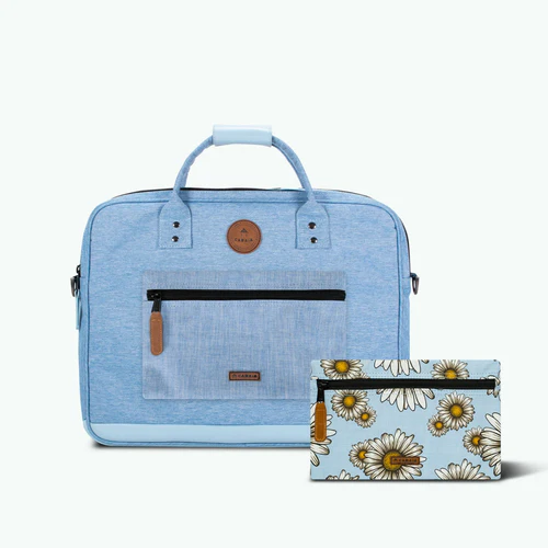 Cabaia Borsa per laptop blu Ajaccio