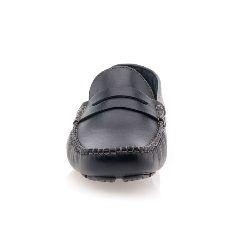 Mocasines/zapatos náuticos azules para hombre
