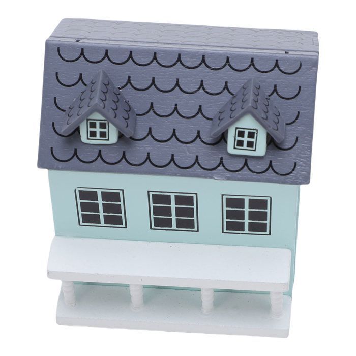 Casita de campo en miniatura Shipenophy para accesorios de casas de muñecas, decoración de oficina, modelo de juego de actividades.