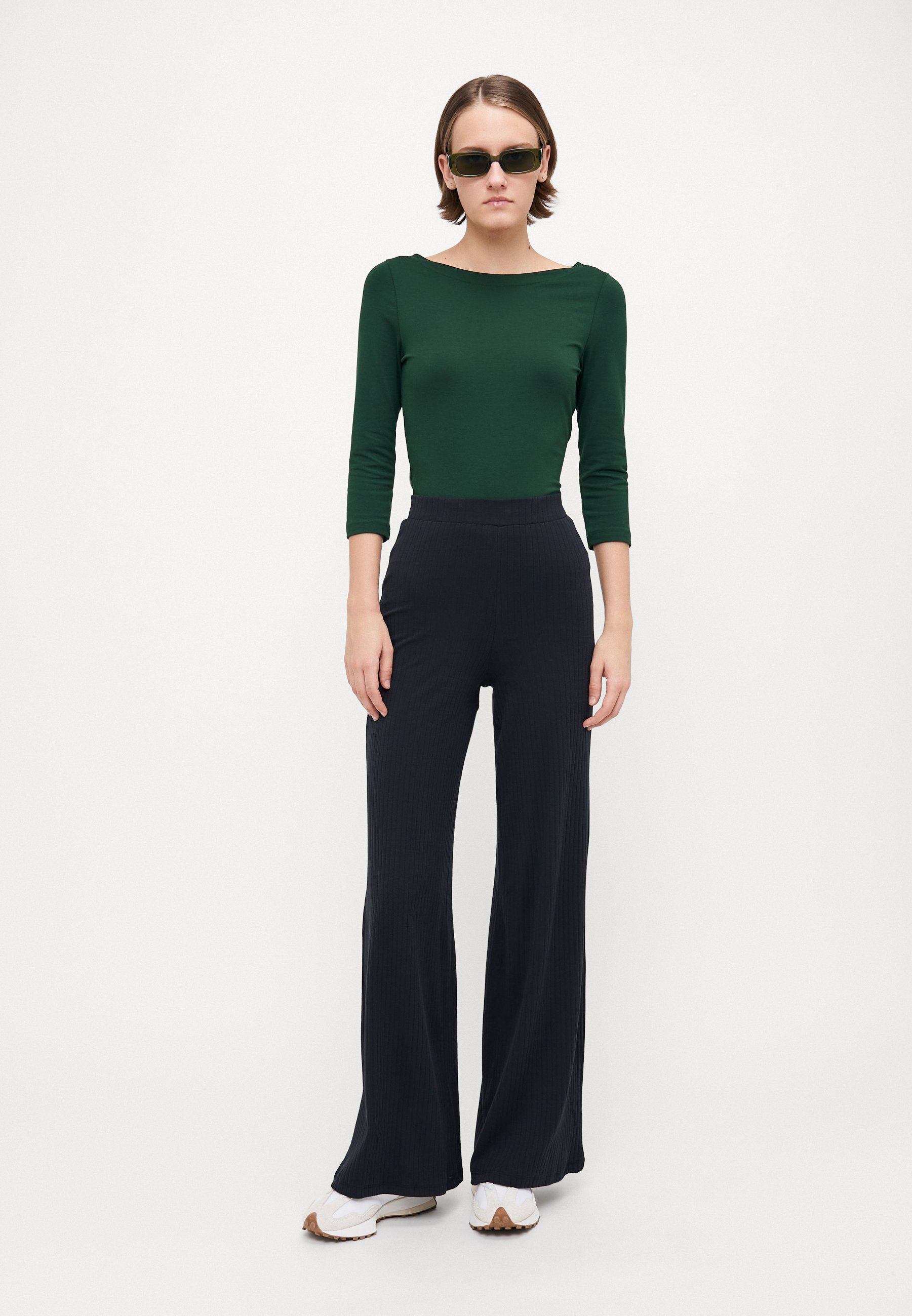 Anna Field lange broek - zwart