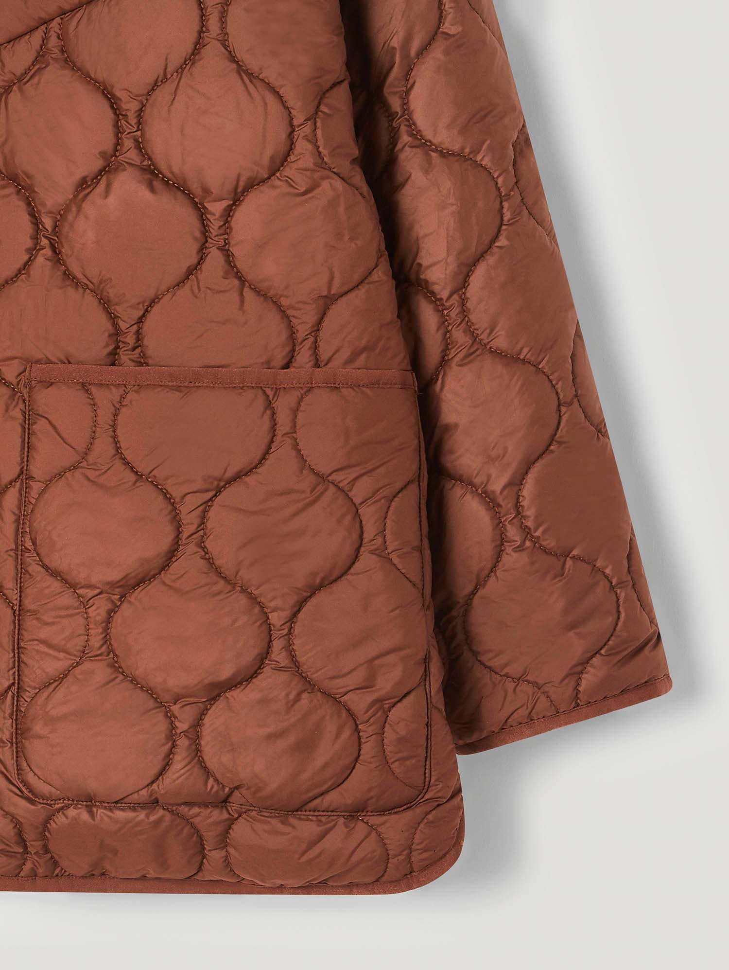 ALPES PUFFER JACKET CHOCOLATE